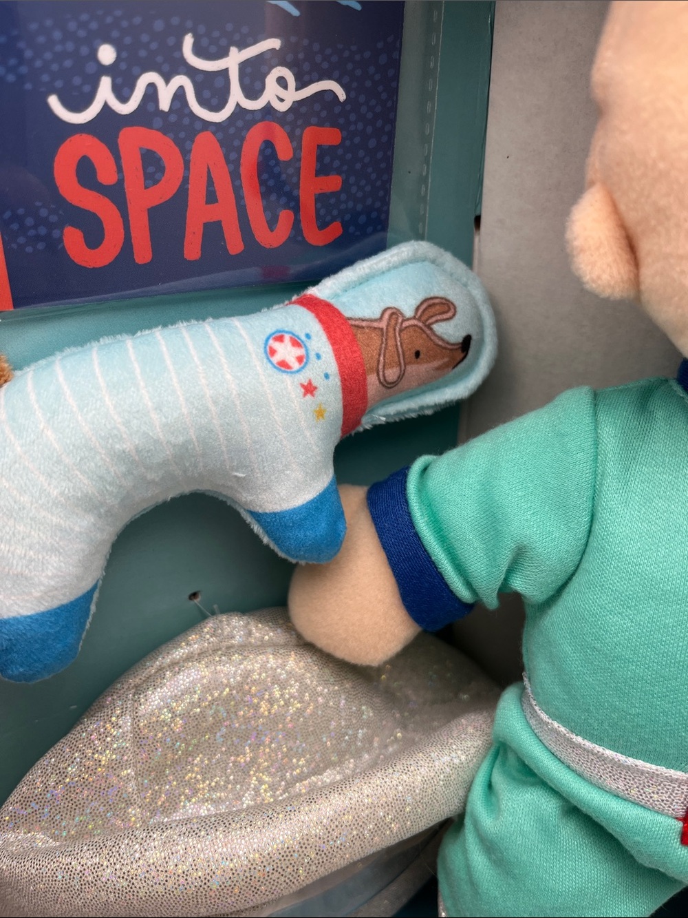 Wee Baby Stella Space Adventure Plush Doll - Green Outfit - Picture 6 of 8